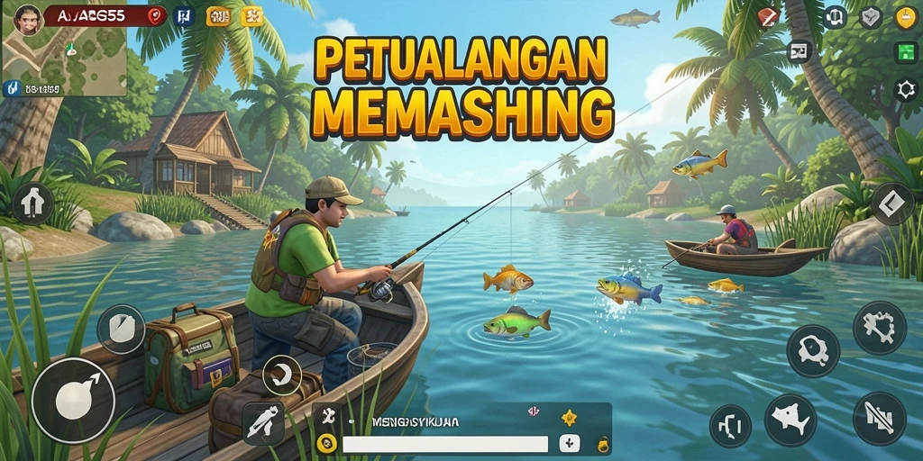 Tangkapan besar dalam gameplay ASG55 yang menegangkan.