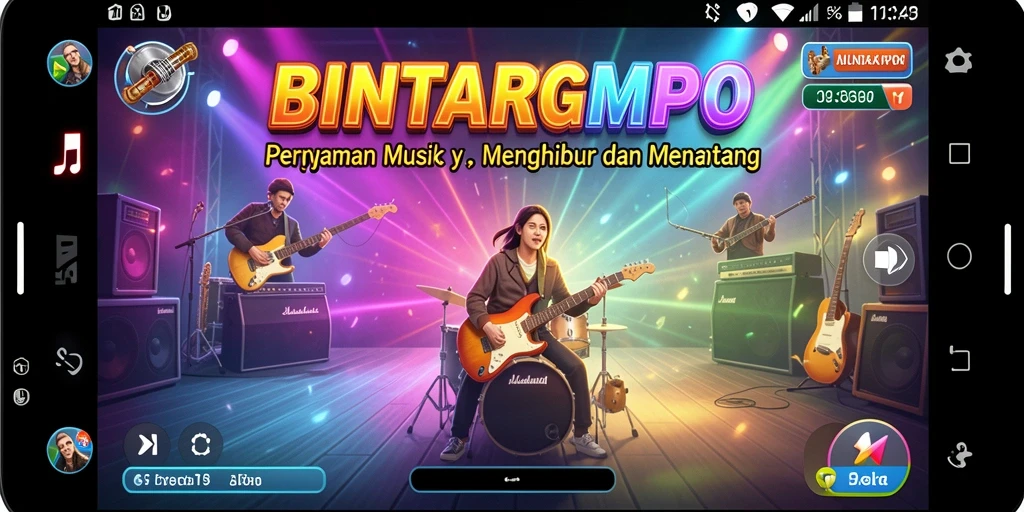 Tampilan gameplay BINTANGMPO yang menarik dan interaktif.