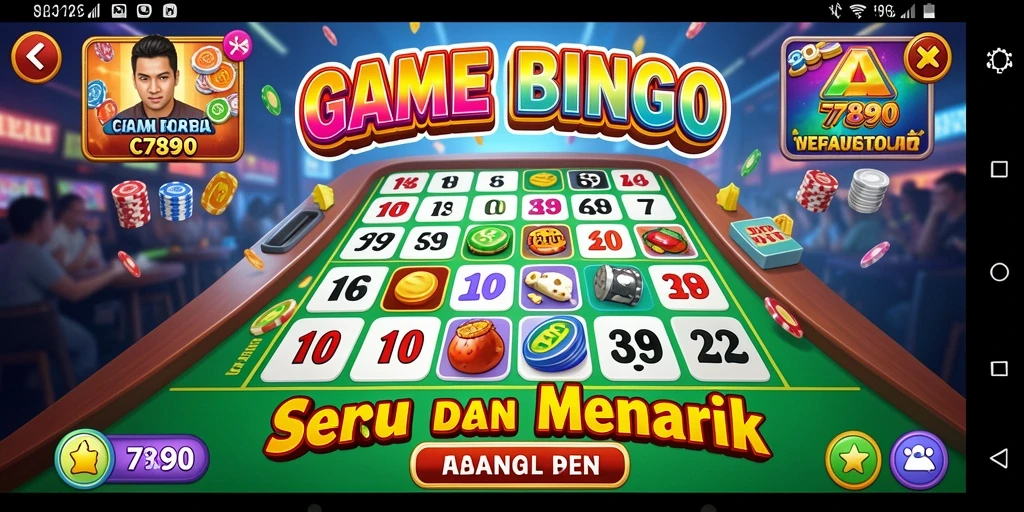 Tampilan gameplay C7890 yang seru dan penuh warna.