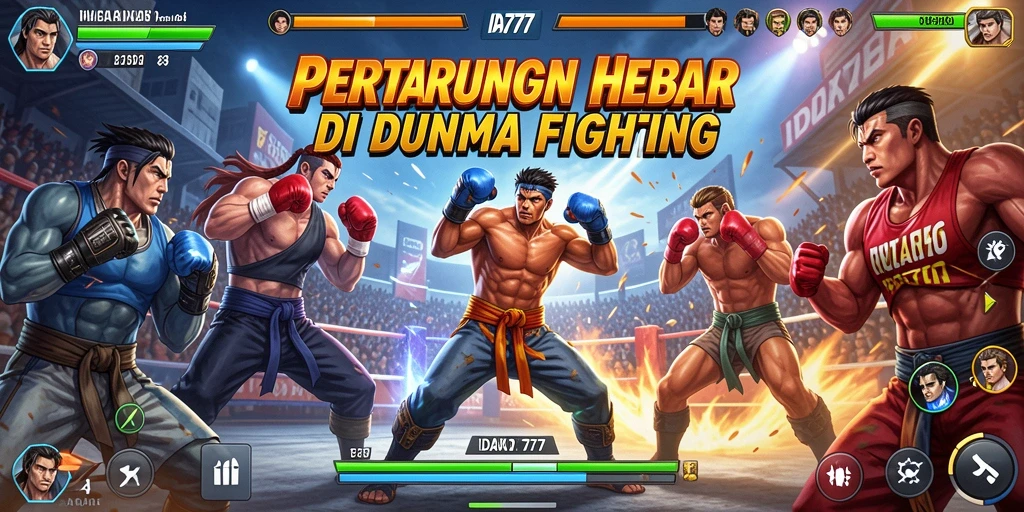 Gameplay menegangkan dalam pertarungan karakter <strong>IDA777</strong> yang penuh aksi.
