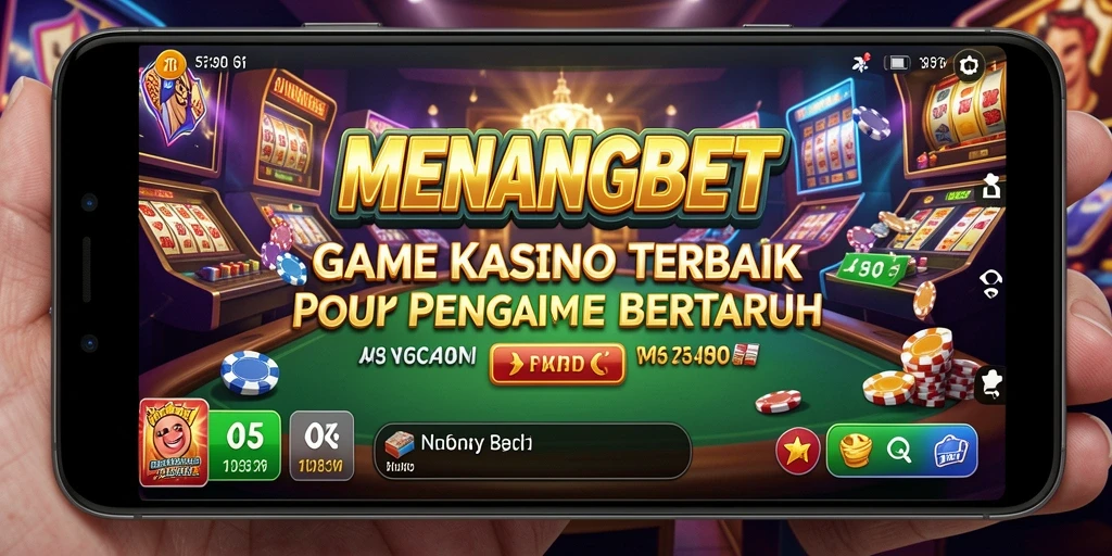 Screenshot MENANGBET menunjukkan gameplay seru dalam Kasino.