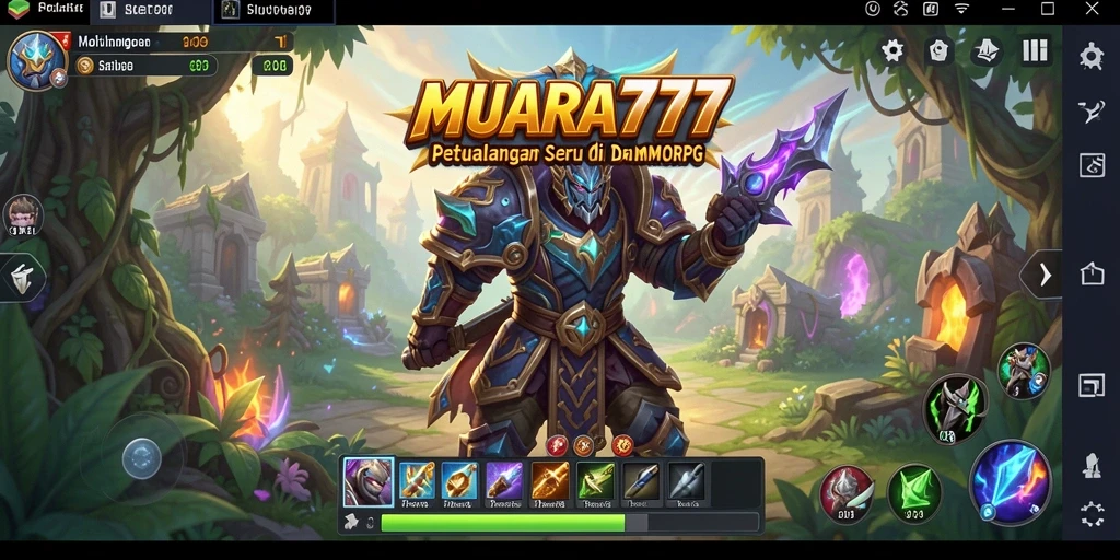 Tampilan gameplay seru dalam MUARA777 dengan grafik menawan.