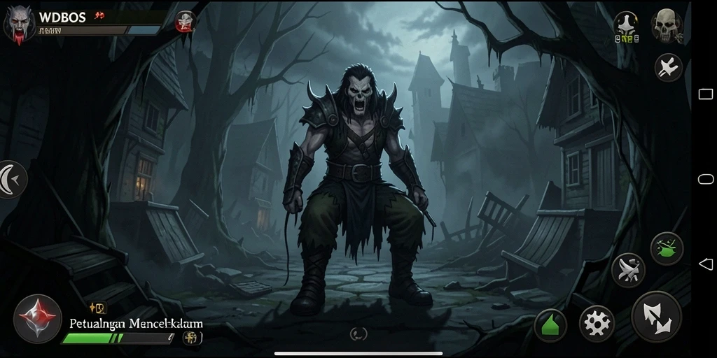 Tampilan gameplay WDBOS yang menegangkan dan mencekam.