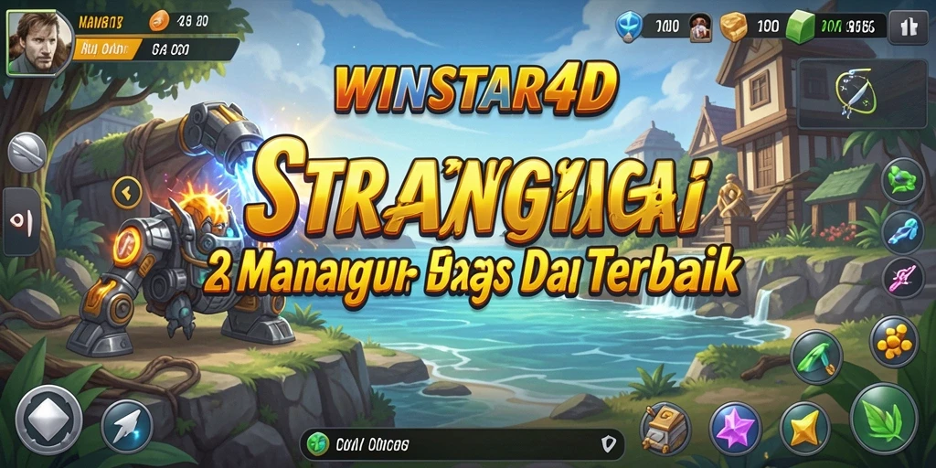 Screenshot utama menunjukkan gameplay strategi yang mendalam di WINSTAR4D.